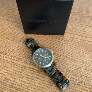 Michael Kors Tortoise Watch